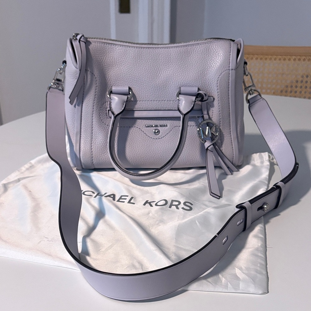 Michael Kors Light Purple Satchel
